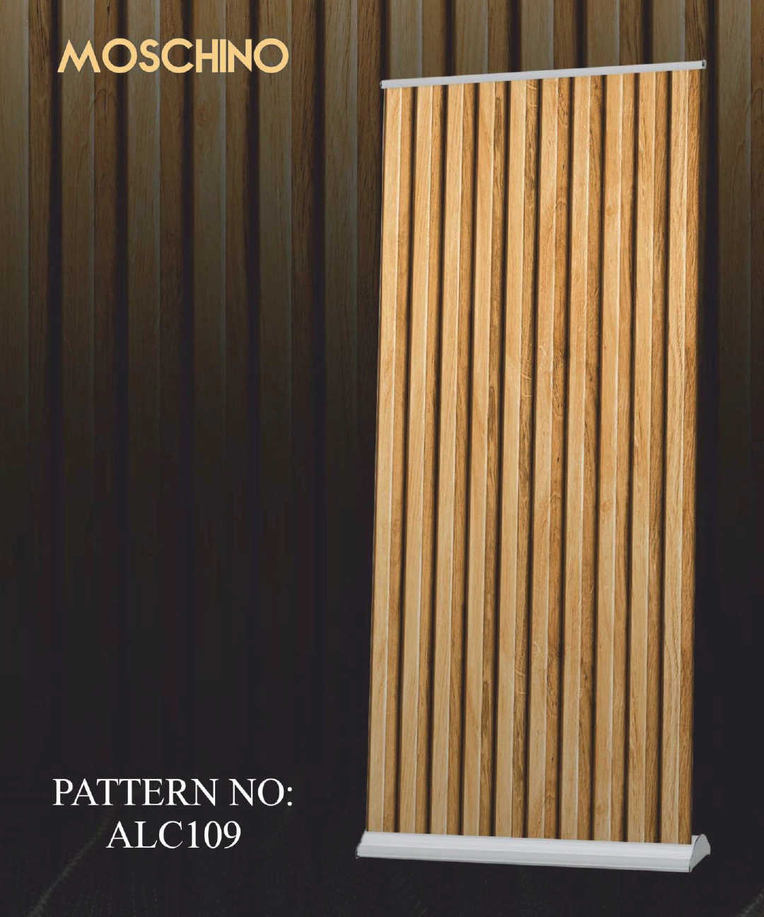 Rustic Gold Panel Wallpaper